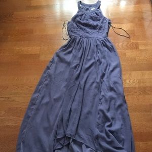 ModCloth purple long dress XXS